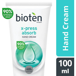 Bioten Xpress Absorb Ενυδατική Κρέμα Χεριών 100ml
