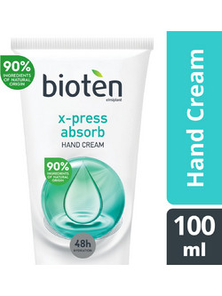 Bioten Xpress Absorb Ενυδατική Κρέμα Χεριών 100ml