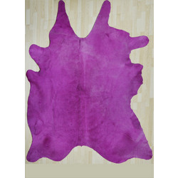 Sprintzio Cowskins Χαλί Ορθογώνιο Δερμάτινο 170x220cm Pt038 Rose