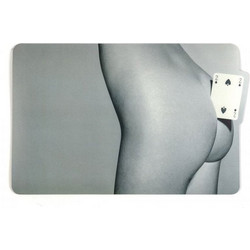 Σουπλά Two Of Spades 47x30 Grey Seletti Πολυπροπυλένιο