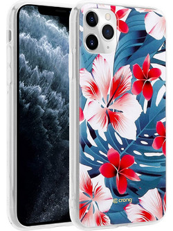 Crong Flower Back Cover Σιλικόνης Pattern 03 (iPhone 11 Pro)