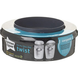 Tommee - Tippee Sangenic Twist & Click Refill Ανταλλακτικά Κάδου Απόρριψης Πάνας 1 Τεμάχιο