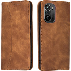 Bodycell PU Leather Wallet Brown (Xiaomi Poco F3)