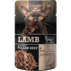 Leonardo Adult Pulled Beef with Lamb 70gr