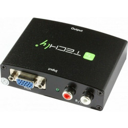 Techly VGA +R/L Audio to HDMI Μετατροπέας - (IDATA CN-VGA)