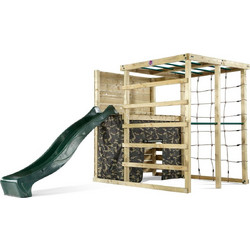 Plum Κέντρο Αναρρίχησης Ξύλινο Με Τσουλήθρα 27547AC69
