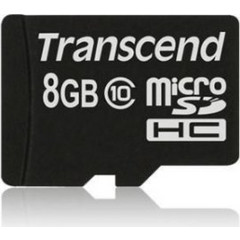 Transcend microSDHC 8GB Class 10 UHS-I
