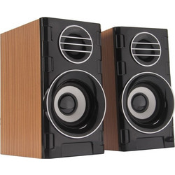 YM-2031 Ηχεία Υπολογιστή 2.0 6W Black Brown