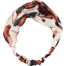 MEDISEI Dalee Hair Ties Ροζ Λεοπάρ Κορδέλα, 1 τεμάχιο