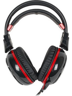 A4Tech Bloody A4-G300 Gaming Headset Over Ear Black Red