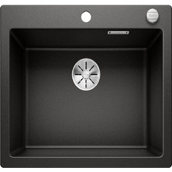 Blanco Pleon 6 Ένθετος Νεροχύτης Γρανίτη Black 525953 54x44cm