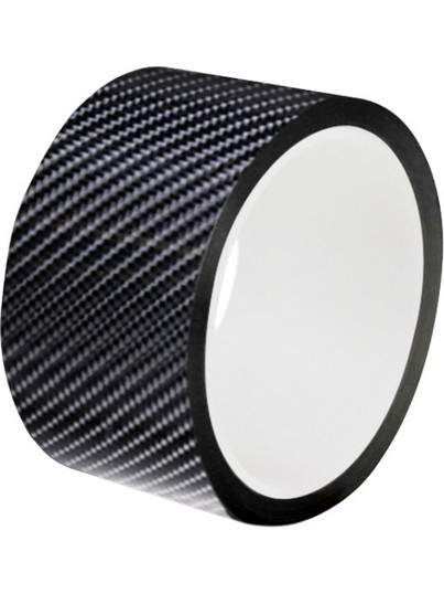 Carbon Fiber Αυτοκόλλητη Ταινία Προστασίας Αυτοκινήτου (Διαστάσεις:5cm x 10m) - Black - OEM