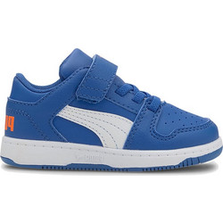 Puma Rebound Layup Παιδικά Sneakers Royal Blue 370493-08