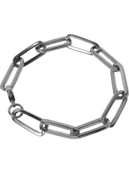 JT Unisex Πρωτότυπο Χοντρό Βραχιόλι Αλυσίδα Συνδετήρας Ατσάλι