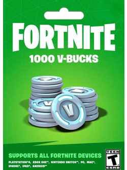 Fortnite 1000 V-Bucks Card PC