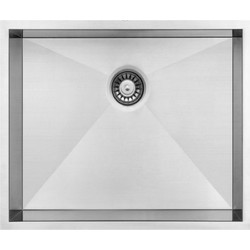 Macart Quattro Υποκαθήμενος Νεροχύτης Inox Σατινέ NE08103 45x40cm