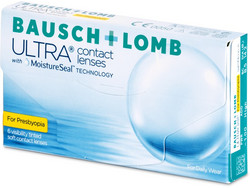 Bausch & Lomb Ultra For Presbyopia Μηνιαίοι Φακοί Επαφής Πολυεστιακοί Σιλικόνης Υδρογέλης 6τμχ