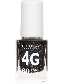 Elixir 4G Fast Dry 192 Glitter Βερνίκι Νυχιών Μακράς Διαρκείας Quick Dry 13ml