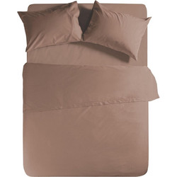 Nef-Nef Σεντόνι Μονό Βαμβακερό 170x270cm Basic 1012 Brown
