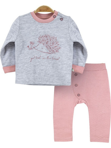 Πιτζάμα βρεφική Forest Pink 59610