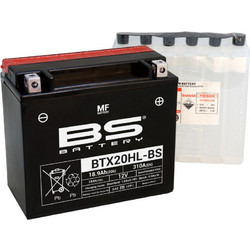 BS Μπαταρία Μοτοσυκλέτας BTX20HL 310A 18.9Ah