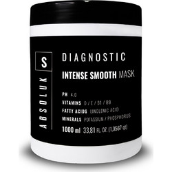 Absoluk Intense Smooth Μάσκα Μαλλιών 1lt