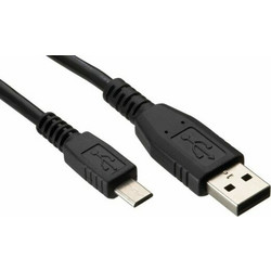 POWERTECH Καλώδιο USB σε Micro USB CAB-U129, 8mm tip, 1.5m, Μαύρο