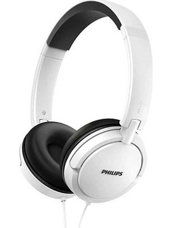 Philips SHL5000 Ενσύρματα Ακουστικά On Ear Μαύρα Λευκά