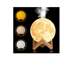 Σελήνη Υγραντήρας - Αρωματοθεραπεία 3D Moon Light Humidifier 880ml