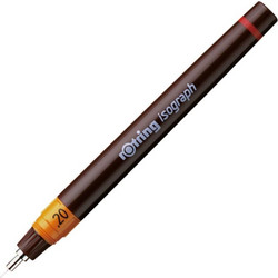 Rotring Isograph Ραπιδογράφος 0.2mm 1903397