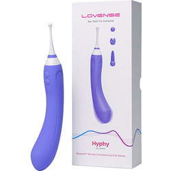 Lovense Hyphy Κλειτοριδικός Δονητής για Ζευγάρια με App Control Μωβ