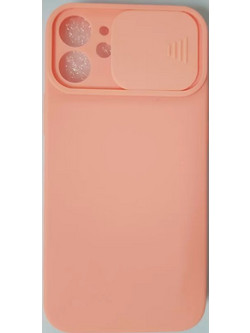 Θήκη Σιλικόνης Matt 1,5 mm Με Προστασία Κάμερας Για Apple iPhone 12 Mini 5,4'' Ροζ