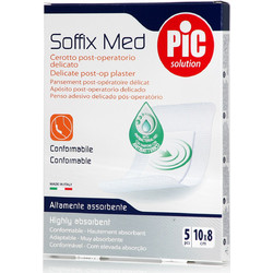 Pic Soffix Med Αποστειρωμένα Αυτοκόλλητα Επιθέματα 10x8cm 5τμχ