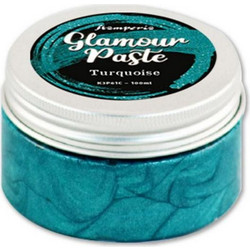 Πάστα Νερού Glamour- Turquoise (K3P61C) Stamperia 100ml