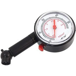 Αναλογικό μανόμετρο πίεσης τροχών AG570A, έως 50PSI