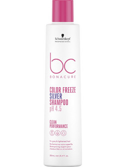 Schwarzkopf BC Bonacure pH 4.5 Color Freeze Silver Σαμπουάν για Προστασία Χρώματος για Βαμμένα Μαλλιά 250ml