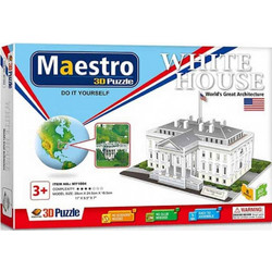 Puzzle Maestro The White House 3D 60 Κομμάτια