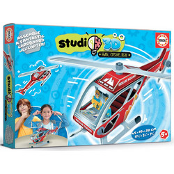 Παιδικό Puzzle Educa Studio 3D Το Ελικόπτερο 50 Κομμάτια