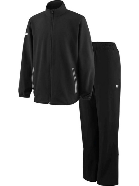 Wilson Team Woven Warmup Παιδικό Σετ Φόρμας Μαύρο WRA767501-00