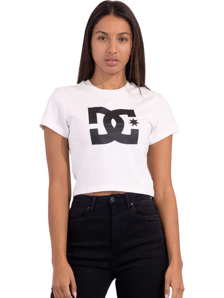 DC 'STAR' CROP ΜΠΛΟΥΖΑ ΓΥΝΑΙΚΕΙΑ ADJZT03035-WBB0 (WBB0/WHITE)
