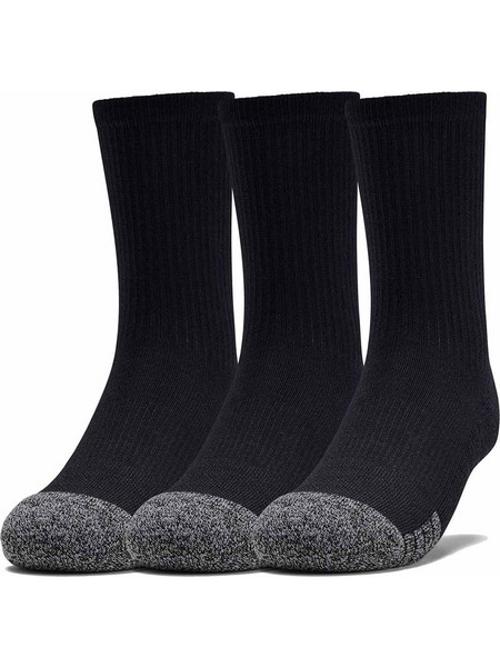 Παιδικές Αθλητικές Κάλτσες Under Armour Heatgear Tech x 3 Black
