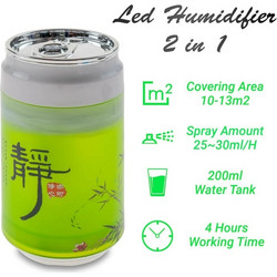 Led Humidifier 2in 1 Green
