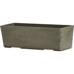 ArtPlast ABA.060.SB.GC - Γλάστρα Παραθύρων Ανοιχτό Γκρι Μ:60cm