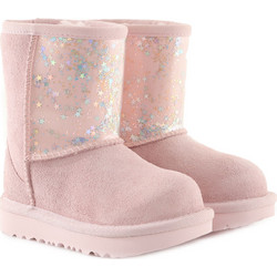 UGG Australia T Classic II Clear Glitter Ροζ 1121014T-SLPN