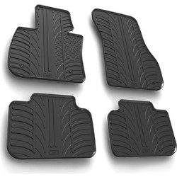 BMW X1 F48 11/2015+ ΜΑΡΚΕ ΠΑΤΑΚΙΑ SUMISURA ΛΑΣΤΙΧΟ ΣΕ ΜΑΥΡΟ ΧΡΩΜΑ ME ΚΟΥΜΠΩΜΑΤΑ LAMPA - 4 ΤΕΜ