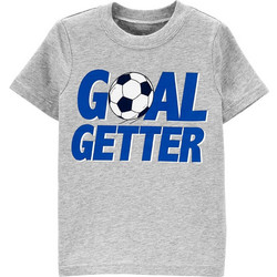 Carter's Παιδικό T-Shirt Κοντομάνικο Γκρι 2I123410