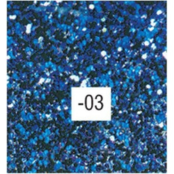 Efco glitter μπλε 20gr. (Σετ 1τεμ)