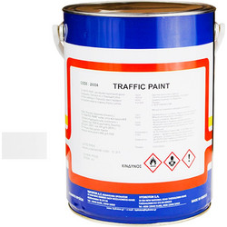 Hydroton Traffic Paint Χρώμα Διαγράμμισης Λευκό 4lt