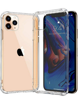 iPhone 13 Pro max - Case Add Shock Absorption Technology Bumper Soft TPU Clear Cover Case for Apple iPhone 13 Pro Max 6.7 Inch-Clear (oem)