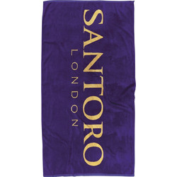 Santoro Πετσέτα Θαλάσσης Μωβ 100x170cm 5859